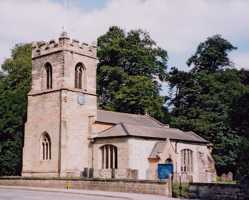 View of the church from the south-west