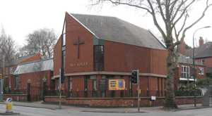 View of the church