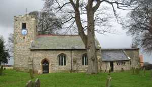 View of the church from the south