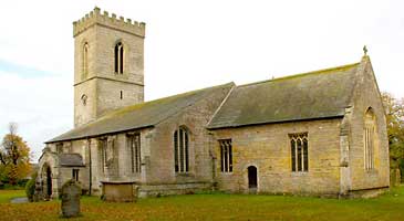 View of the church from the south-west