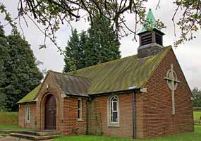 View of the church from the north-west