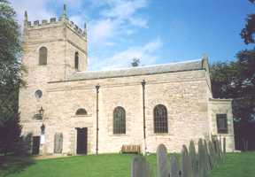 View of the church from the south