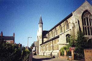 View of the church