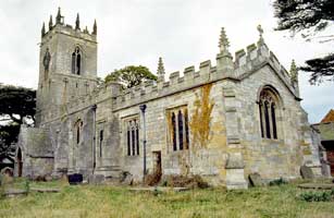 View of the church