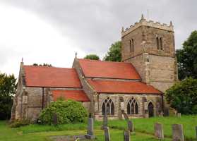 View of the church from the north