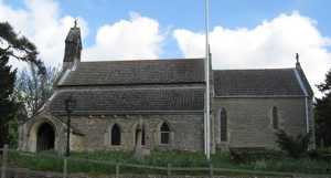 View of the church