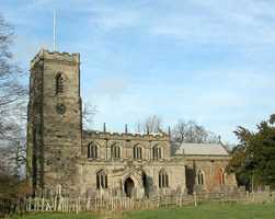 View of the church from the south