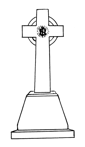 Drawing of the cross