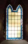 One of the blue-bordered windows