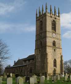 View of the church