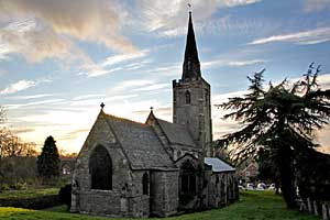 View of the church