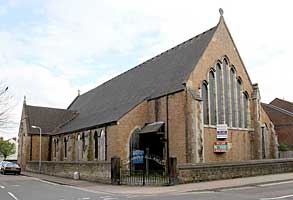 View of the church from the north-east