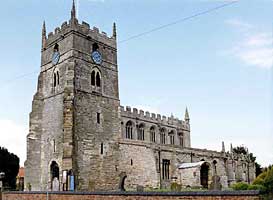 View of the church