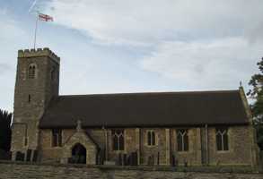 View of the church from the south