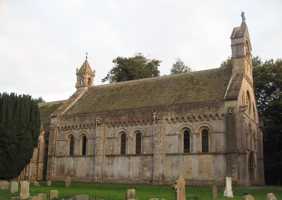 View of the church from the north-west