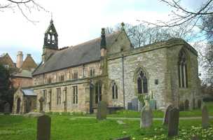 View of the church from the south