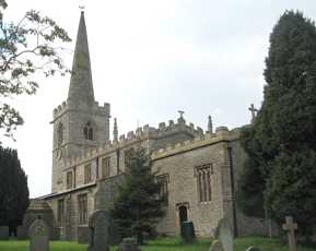 View of the church