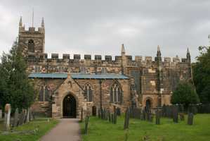 View of the church from the south