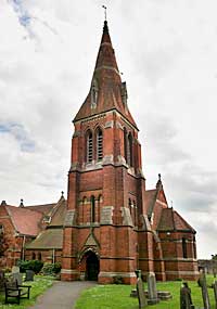 View of the church